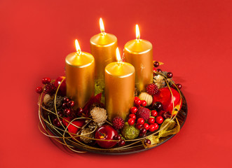 Advent wreath
