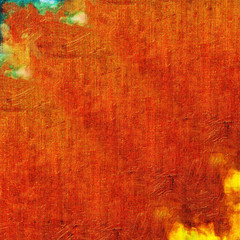 shabby paint and plaster cracks