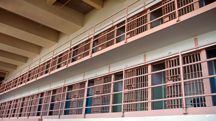 Zellengang in Alcatraz