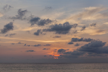 Fototapeta na wymiar Sunset Kata beach
