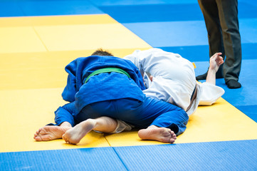 The youths involved in Judo