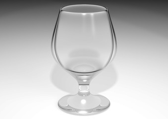 Taça de vidro