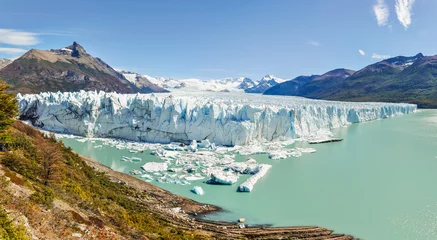 Fototapete Gletscher Panoramablick, Perito-Moreno-Gletscher, Argentinien