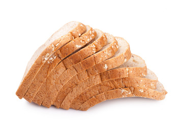 slice of whole wheat bread for background