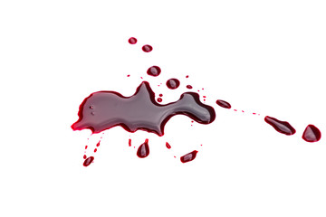Halloween concept : Blood dripping