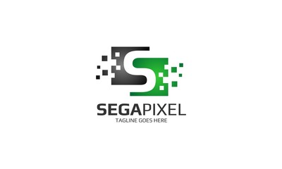 Sega Pixel - Letter S Logo