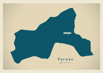 Modern Map - Parwan AF