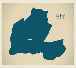 Modern Map - Zabol AF