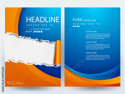 "Abstract vector modern/ flyer design / brochure design 