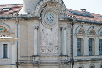 Fototapeta premium Horloge, Nîmes