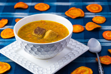 Carrot soup.