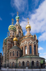 Fototapeta na wymiar Church in St. Petersburg
