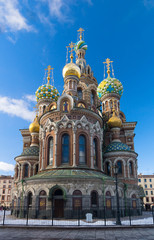 Fototapeta na wymiar Famous Church in St. Petersburg