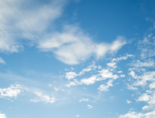 Naklejka na ściany i meble blue sky and cloud background