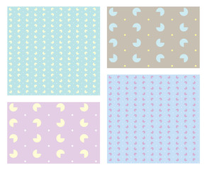 Mixed Circle Pattern, Pastel