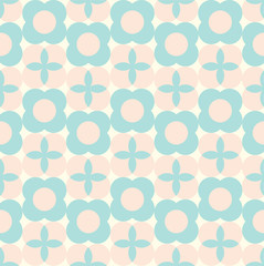 Floral Seamless Pattern, Cute, Chic, Cool, Pastel