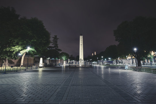 Obelisk at the square