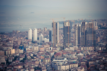 Fototapeta na wymiar Istanbul skyline