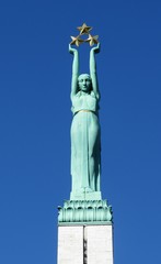 Fototapeta premium Brivibas piemineklis - Latvian memorial of freedom