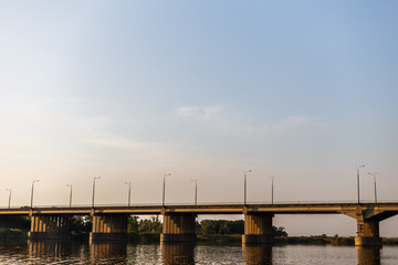 Obraz premium Bridge over the river