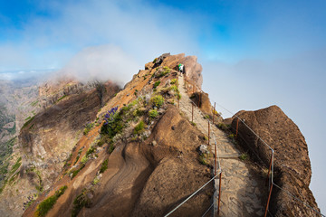 Trekking on Madeira island © saiko3p