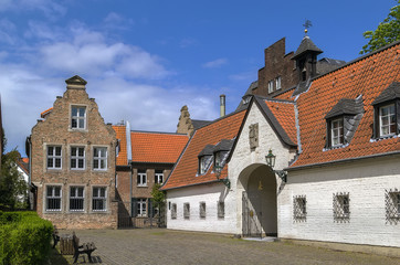 small square, Dusseldorf, Germany