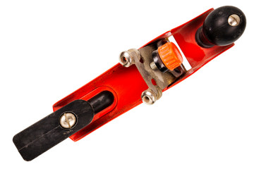 Top view of used jack plane