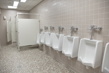 Row of Urinals
