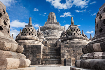 Fototapeta na wymiar Borobudur Temple