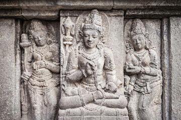 Fototapeta na wymiar Prambanan Temple