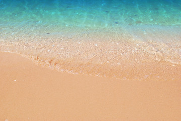 Wave & Sand beach background