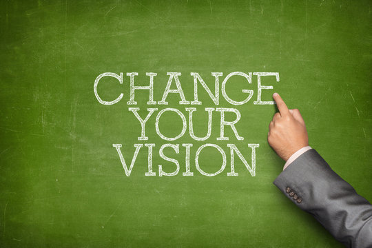 Change your vision text on blackboard