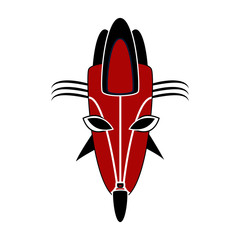 Traditional mask design for business