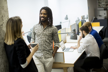 Young people in the office