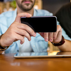 Typing on Smart Phone