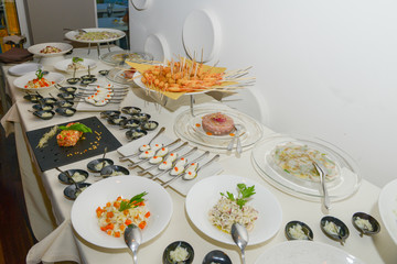 Buffet di pesce