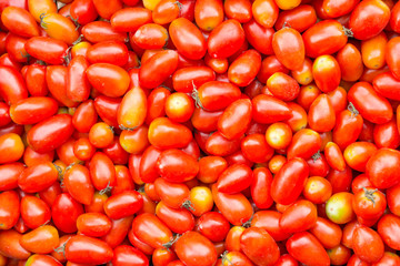 Tomatoes at market