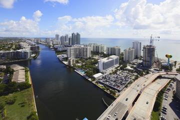 Aerial image Hallandale FL