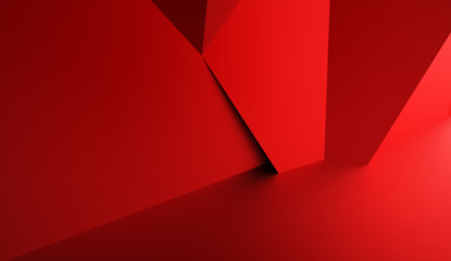Triangle background concept rendered