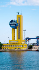 Sea port in Odessa