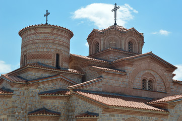 multiple roof on an orthodox temple
