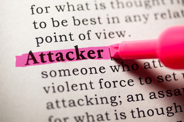 Fototapeta premium attacker