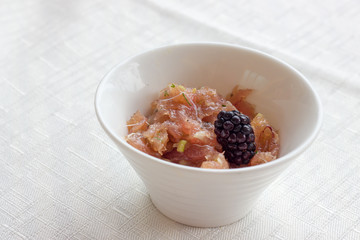 Seafood entrees with tuna