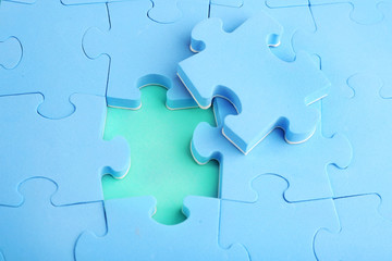 Obraz premium Puzzle pieces