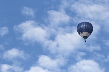 Heissluftballon am Himmel