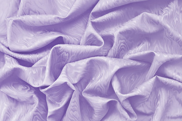  Lavender silk damask with wavy texture