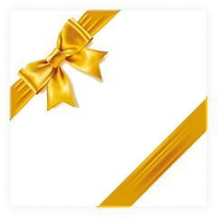 Yellow Gift Bow