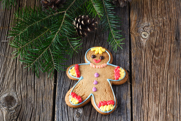 xmass idea, gingerbread man