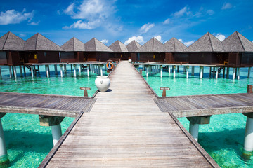  bungalows at Maldives