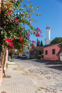 Colonia de Sacramento Town, Uruguay, Traveling South America. Be